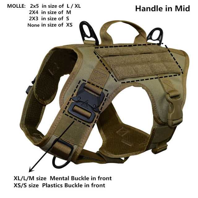 MXSLEUT - Tactical Dog Vest