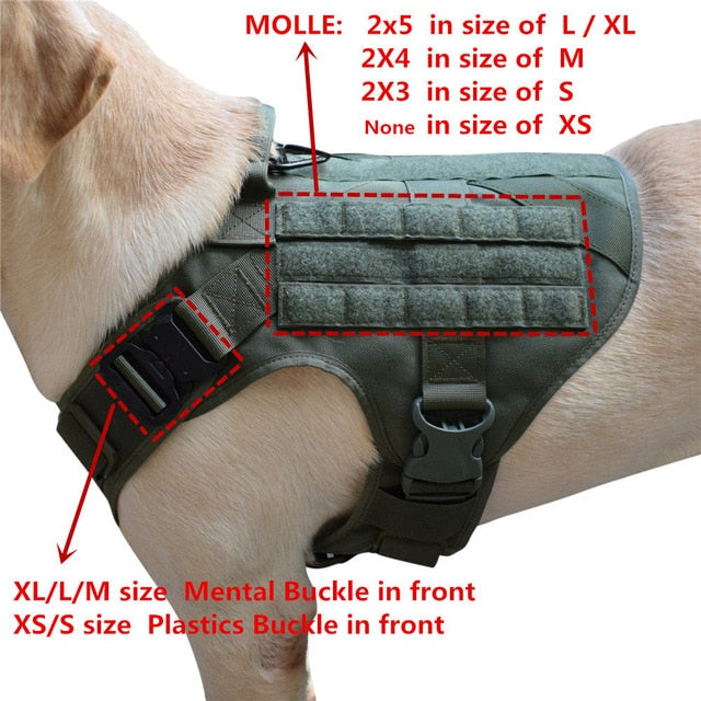 MXSLEUT - Tactical Dog Vest