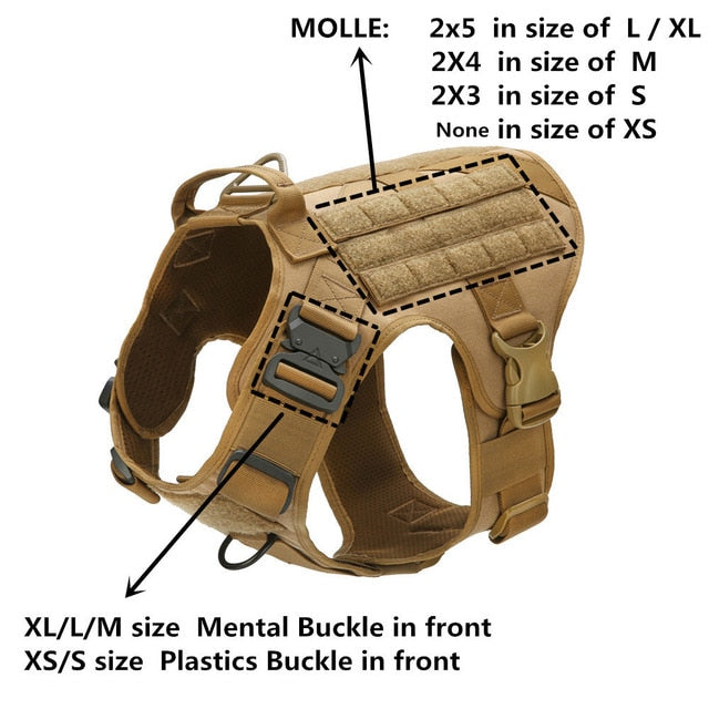 MXSLEUT - Tactical Dog Vest