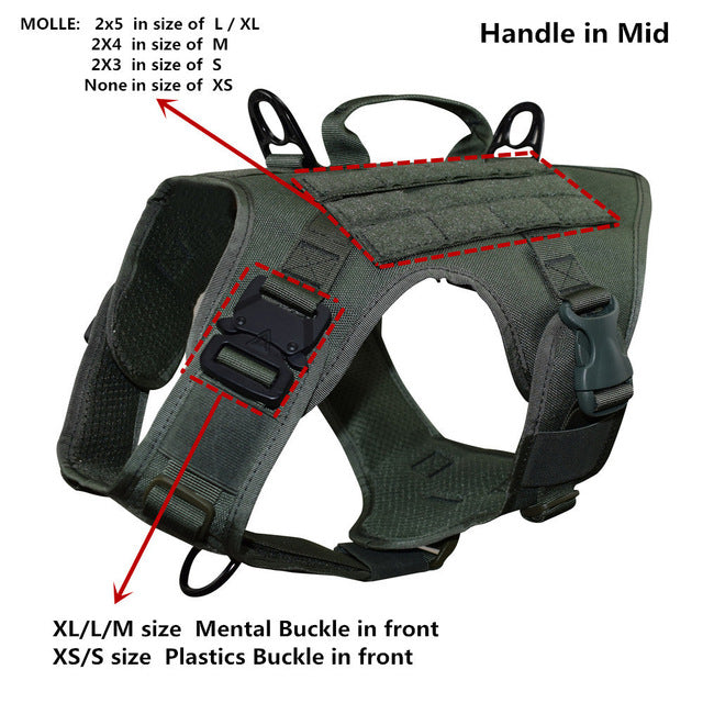 MXSLEUT - Tactical Dog Vest