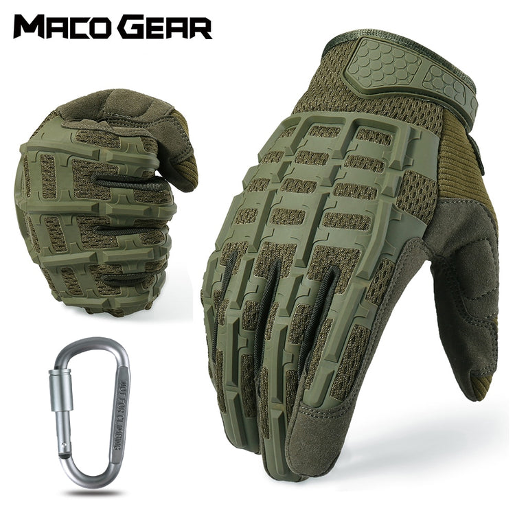 Macogear - Anti-Slip Tactical Gloves Full Finger