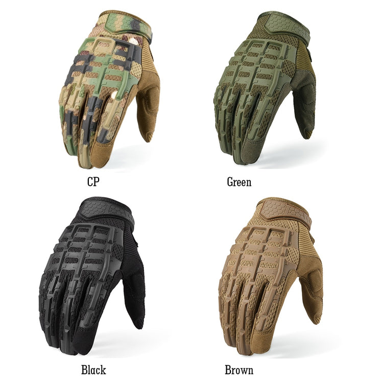 Macogear - Anti-Slip Tactical Gloves Full Finger