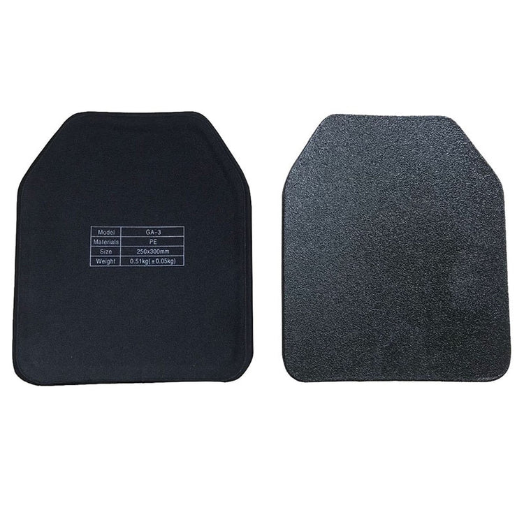 Tagarmor - 2pcs/lot 10 x 12 Inch Shooters Cut NIJ IIIA PE Ballistic Plates