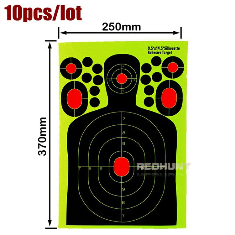 RedHunt - 10pcs Center Mass Target