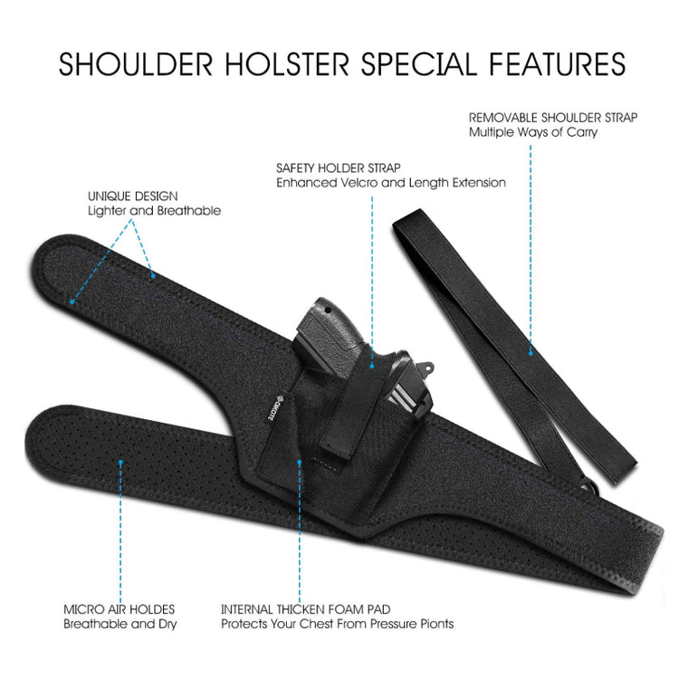 OSLAMP - Men's Universal Hidden Pistol Shoulder Holster