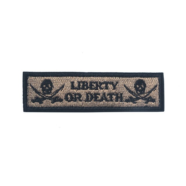 Incool - LIBERTY OR DEATH Morale Patch Hook & Loop