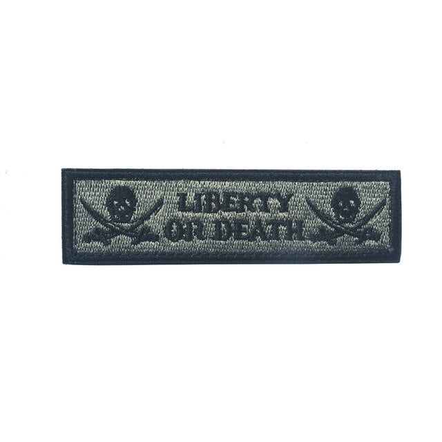 Incool - LIBERTY OR DEATH Morale Patch Hook & Loop