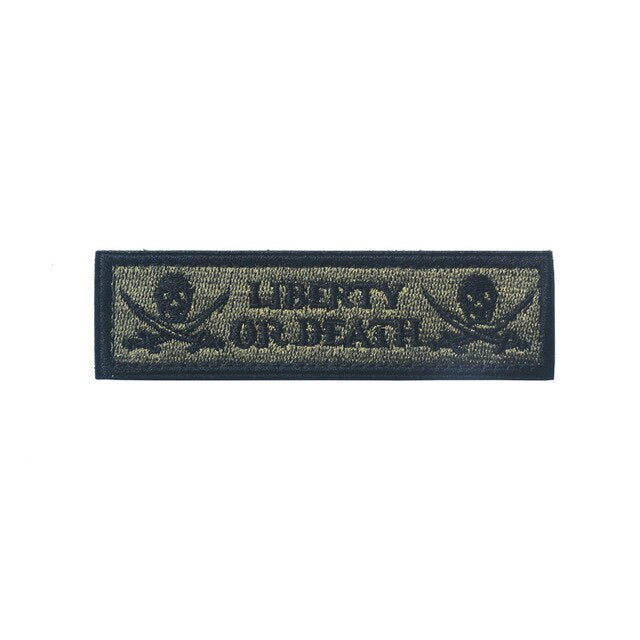 Incool - LIBERTY OR DEATH Morale Patch Hook & Loop