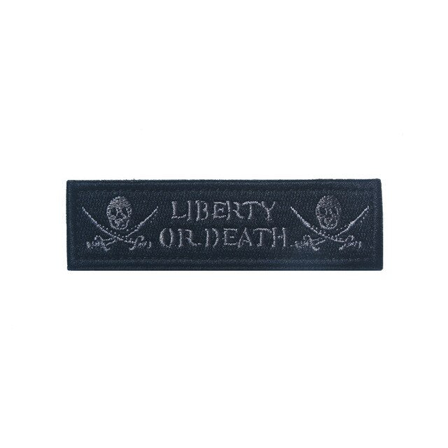 Incool - LIBERTY OR DEATH Morale Patch Hook & Loop