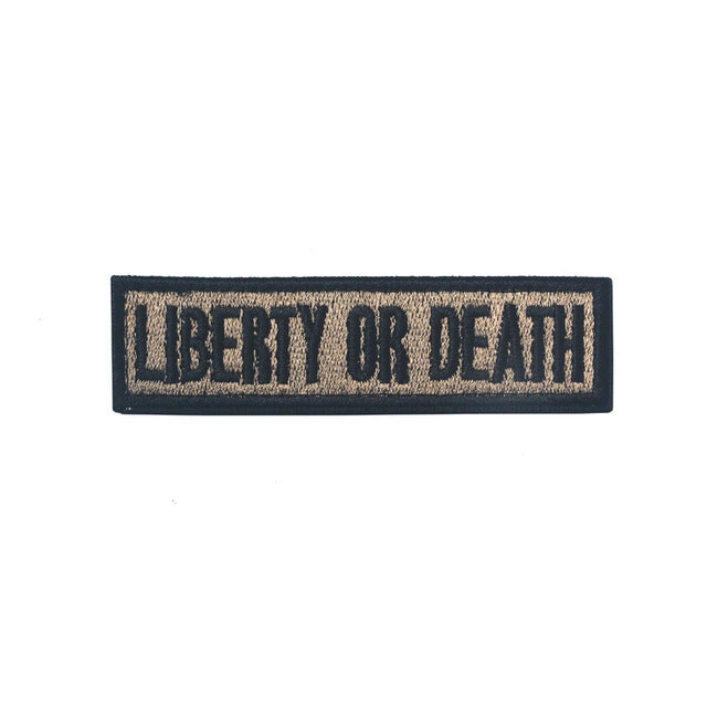 Incool - LIBERTY OR DEATH Morale Patch Hook & Loop