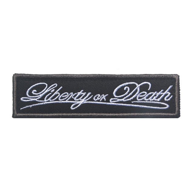 Incool - LIBERTY OR DEATH Morale Patch Hook & Loop