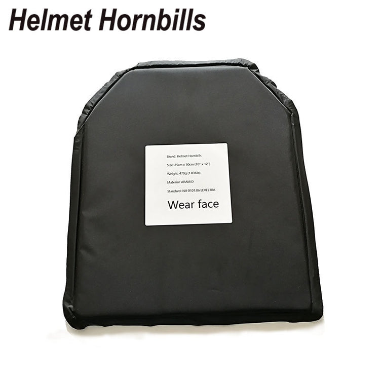 Helmet Hornbills - 2pcs/Lot 10" x 12" Aramid Level IIIA Bulletproof Soft Panel